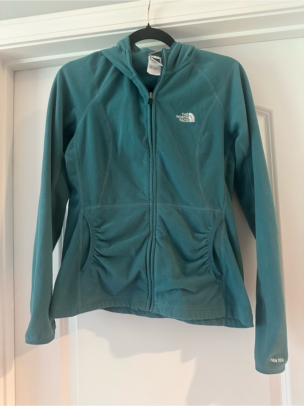 The North Face TKA 100 Full Zip Hooded Fleece Jacket